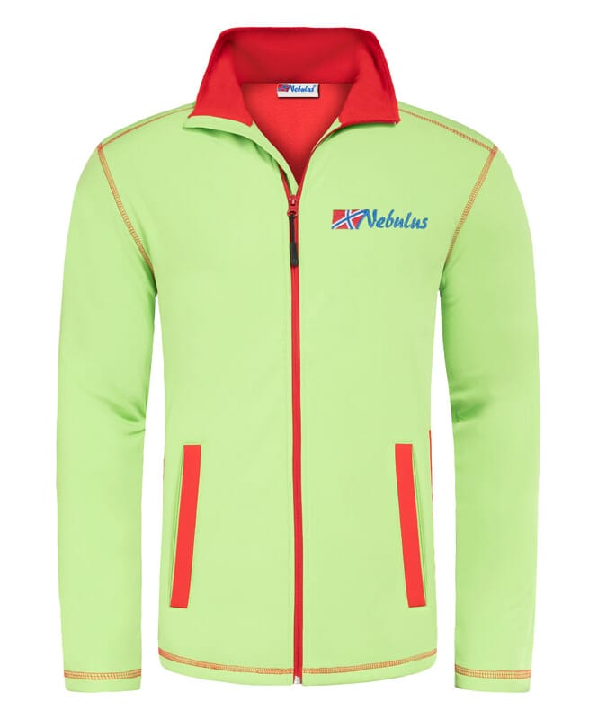 Softshell Jas TROPIC Heren lime-rot