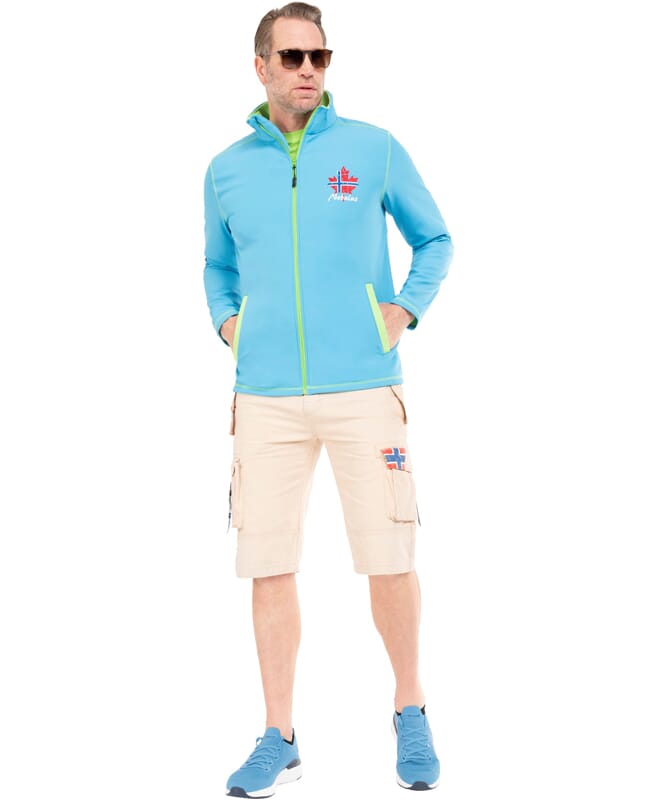 Giacca in softshell EVENT Uomo malibu-lime
