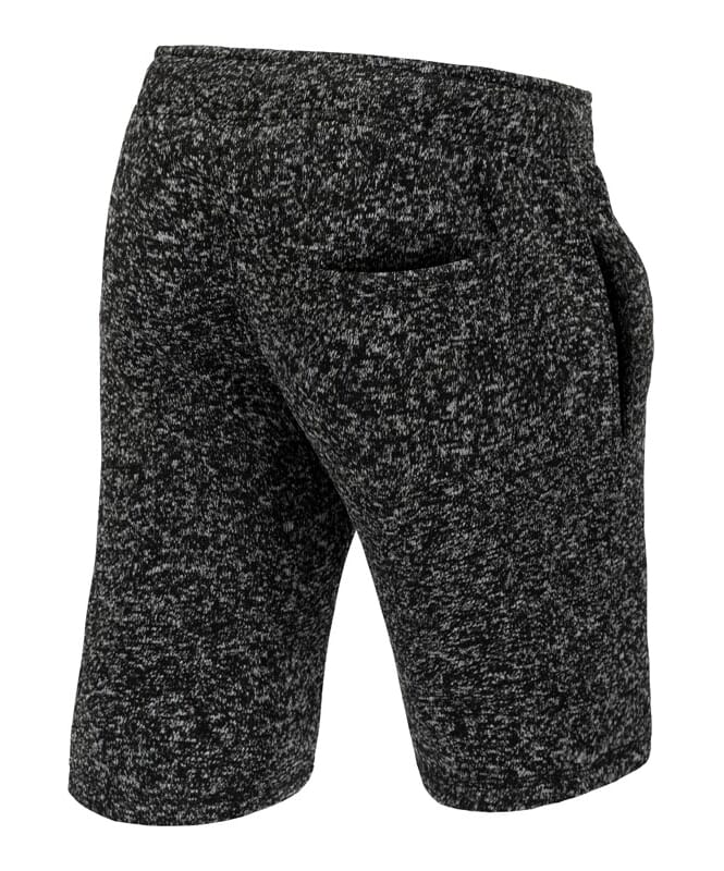 Fleece Korte broek AZUR Heren schwarz melier