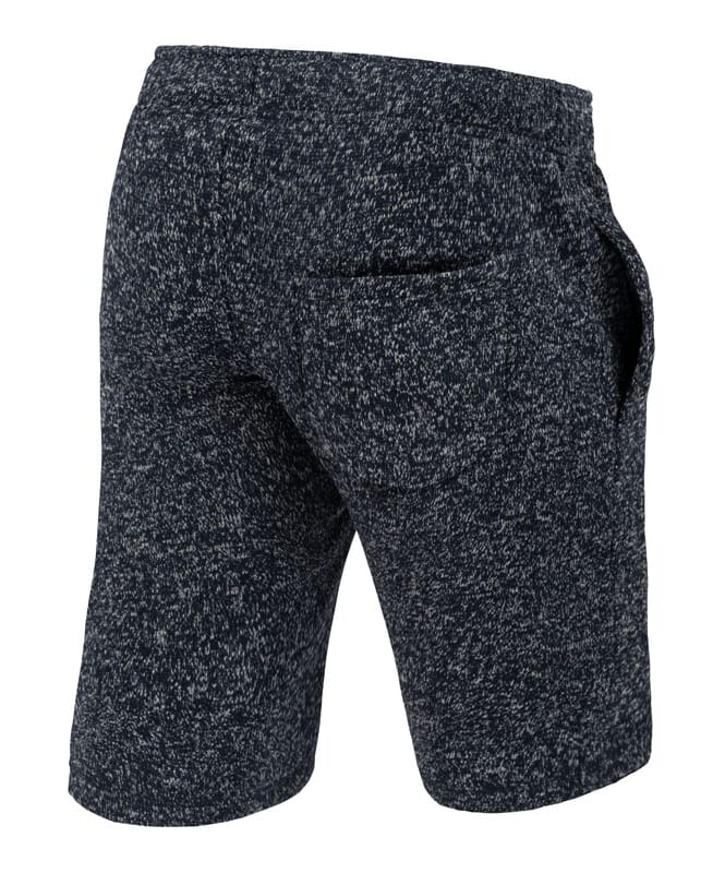 Fleece shorts AZUR Men navy meliert