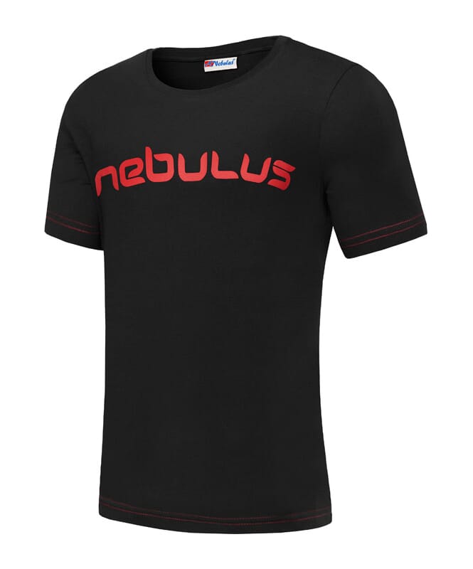 T-Shirt LEOS Men schwarz-rot