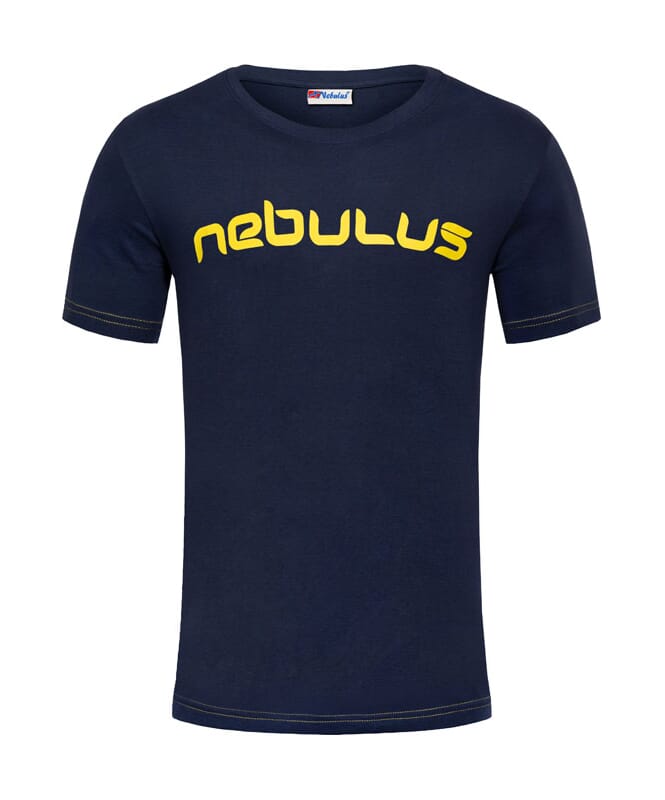 T-Shirt LEOS Herren navy-gelb