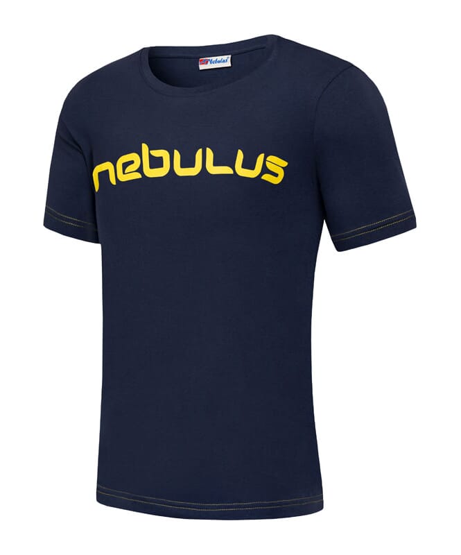 T-Shirt LEOS Heren navy-gelb