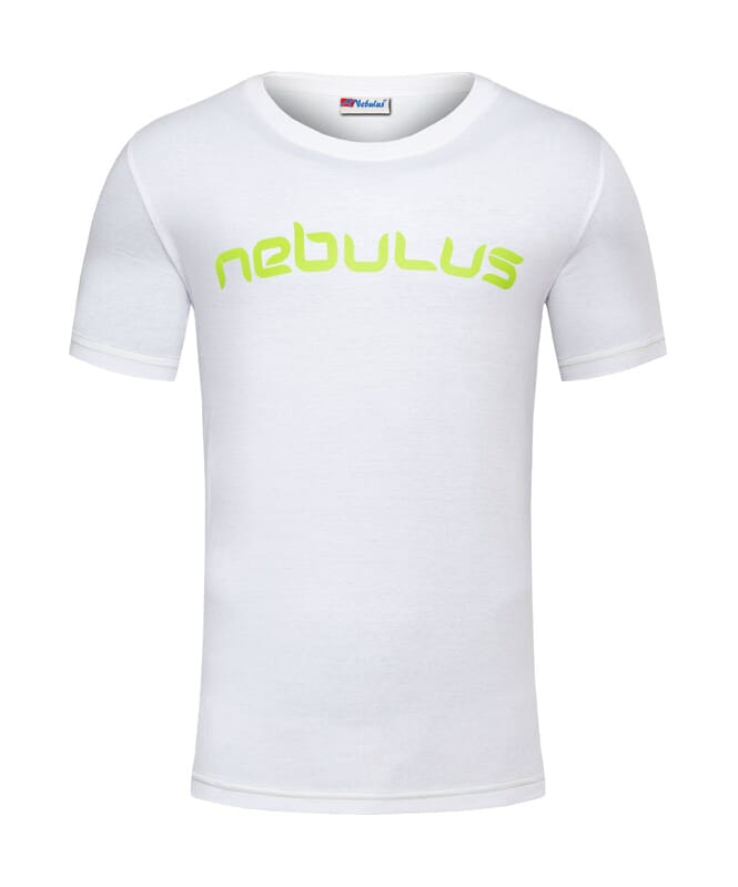 T-Shirt LEOS Uomo weiß-lime