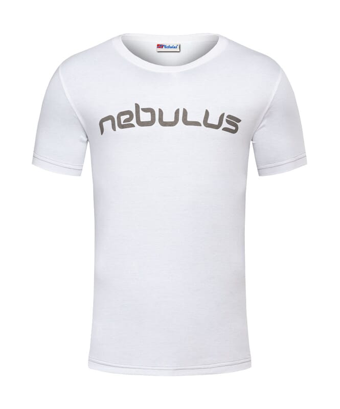 T-Shirt LEOS Homme weiß-grau