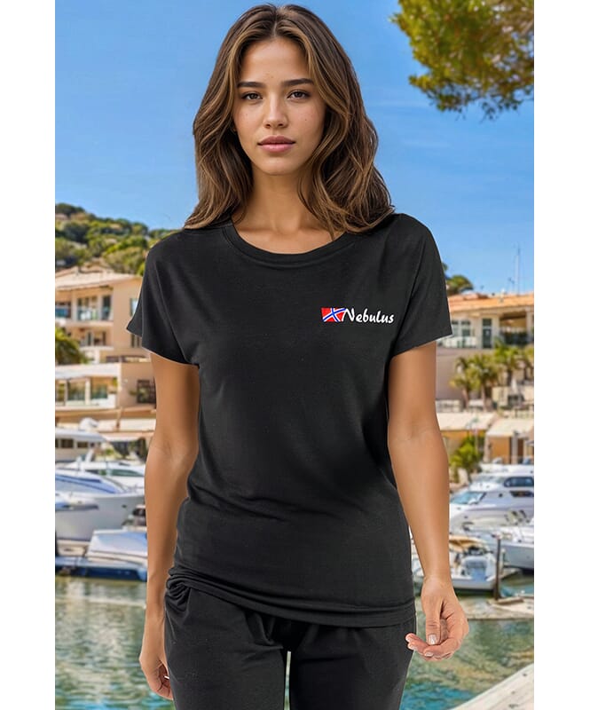 T-Shirt ARIA Donna schwarz