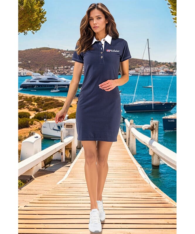 Dress ADELA Women navy-weiß