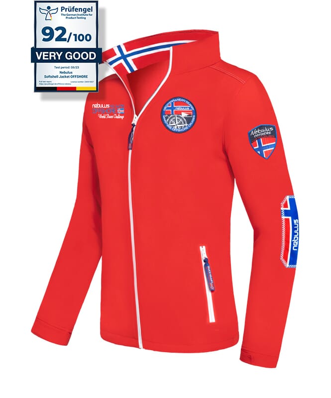 Giacca in softshell OFFSHORE Uomo rot