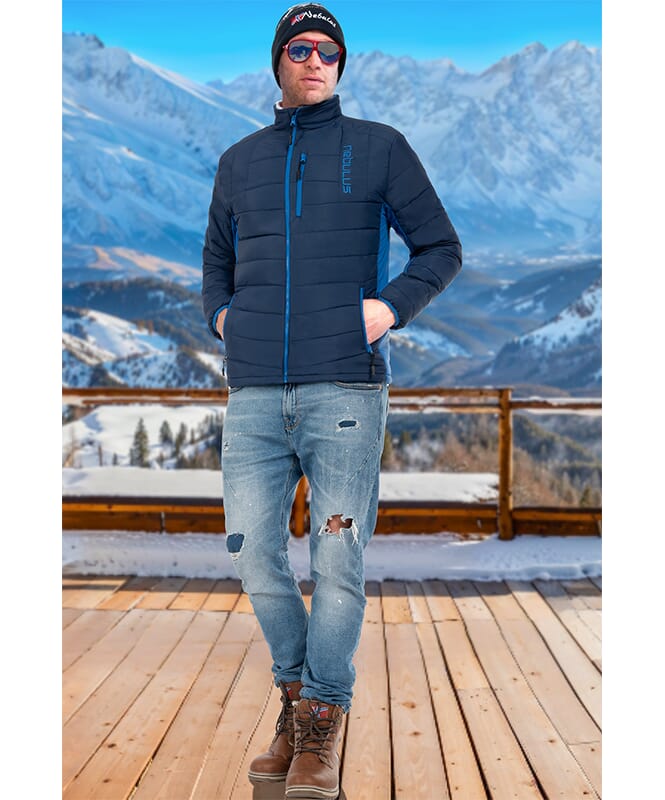 Giacca invernale GRAFFITY Uomo navy-kobalt