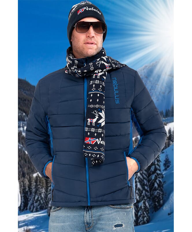 Giacca invernale GRAFFITY Uomo navy-kobalt