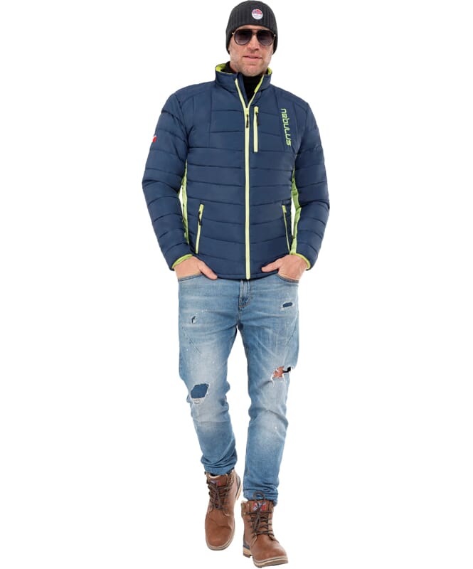 Giacca invernale GRAFFITY Uomo navy-lime