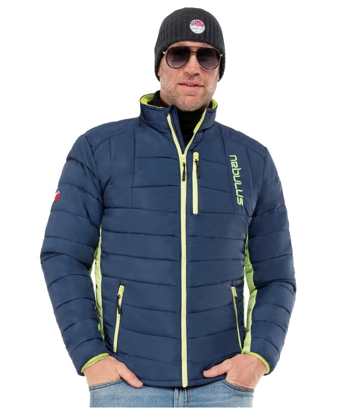 Giacca invernale GRAFFITY Uomo navy-lime