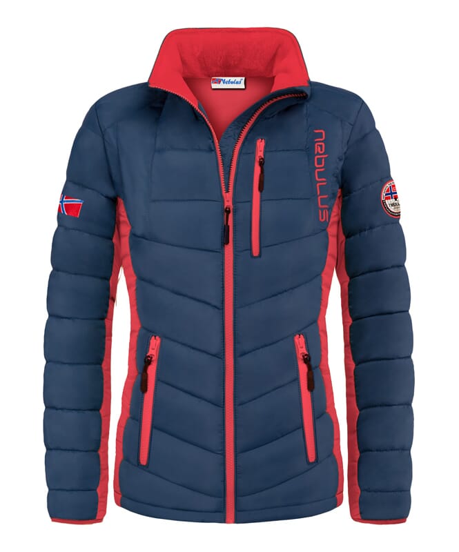 Winterjas GRAFFITY Dames navy-rot