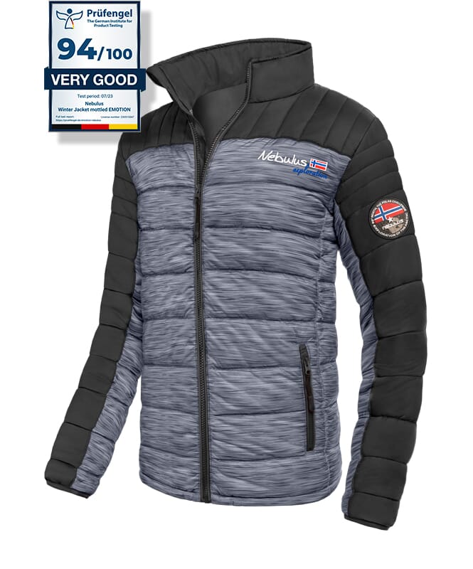 Winter jacket EMOTION Men schwarz-schwar