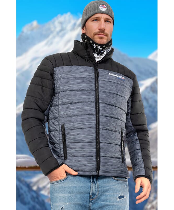 Chaqueta de invierno EMOTION Hombres schwarz-schwar