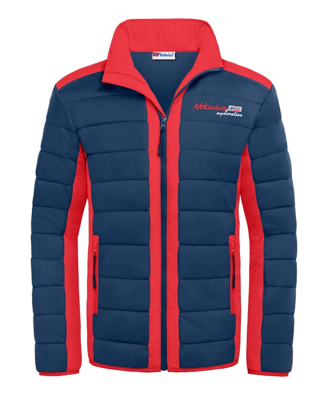 Winter jacket FIGHT Men navy-rot