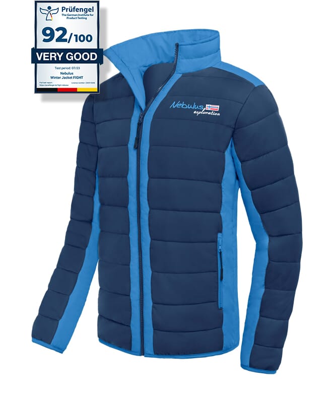 Veste d&#39;hiver FIGHT Homme navy-kobalt