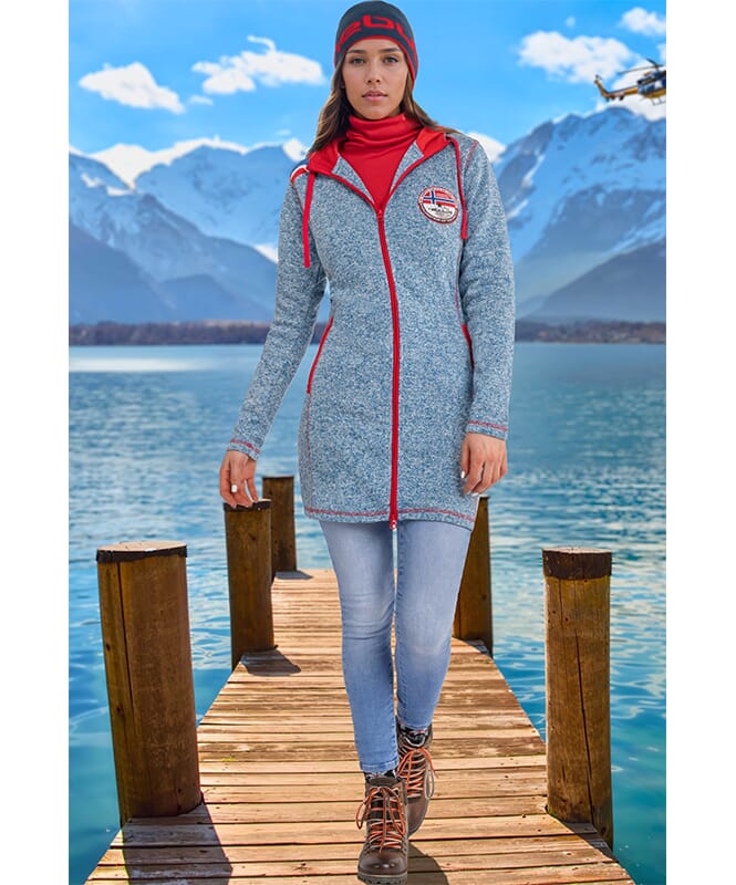 Fleececoat NORSKINI Women malibu