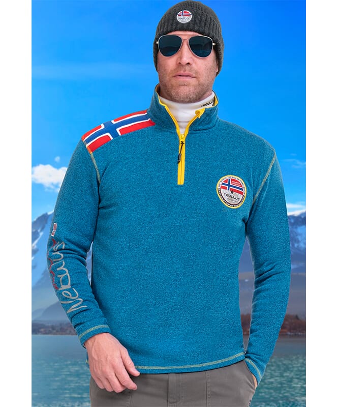 Jersey de forro polar FLAGSTER Hombres malibu