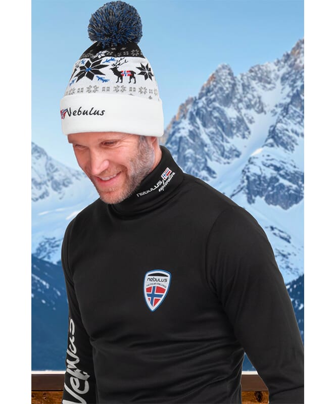 Cappello INVERNO weiss-schwarz