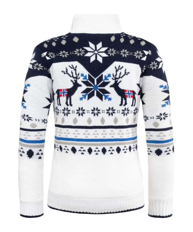 Giacca norvegese SVERRE Donne offwhite-navy