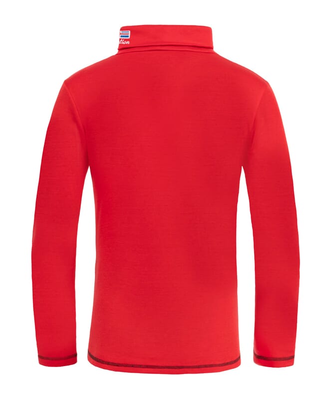 Rullekravepullover WARMER Herrer rot