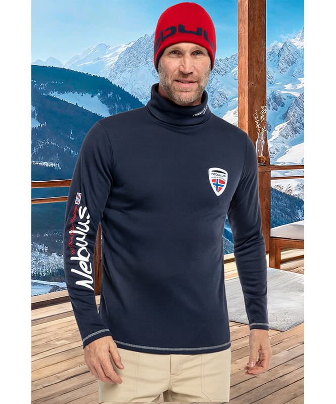 Turtleneck WARMER Men navy