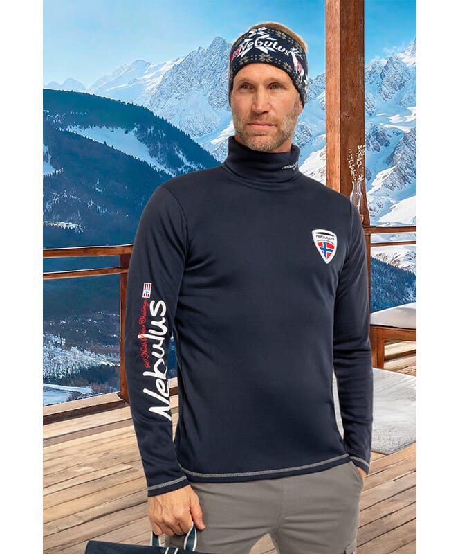 Turtleneck WARMER Men navy