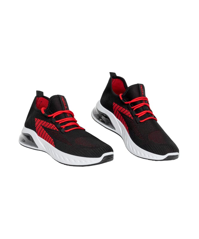 Sneaker ROYAL Dam schwarz-rot
