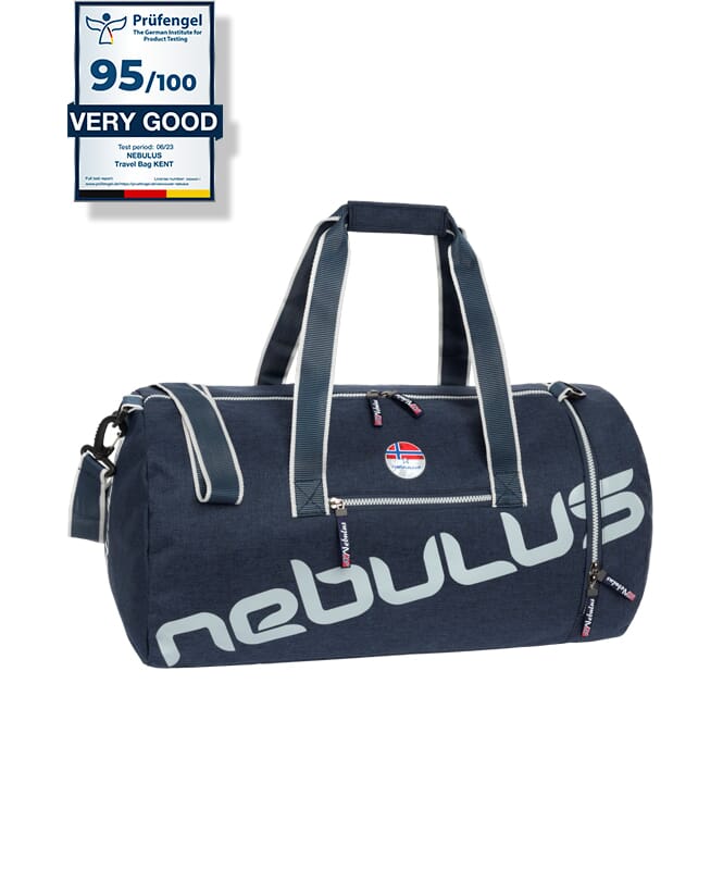 Lifestyle travel bag  KENT navy-hellgrau