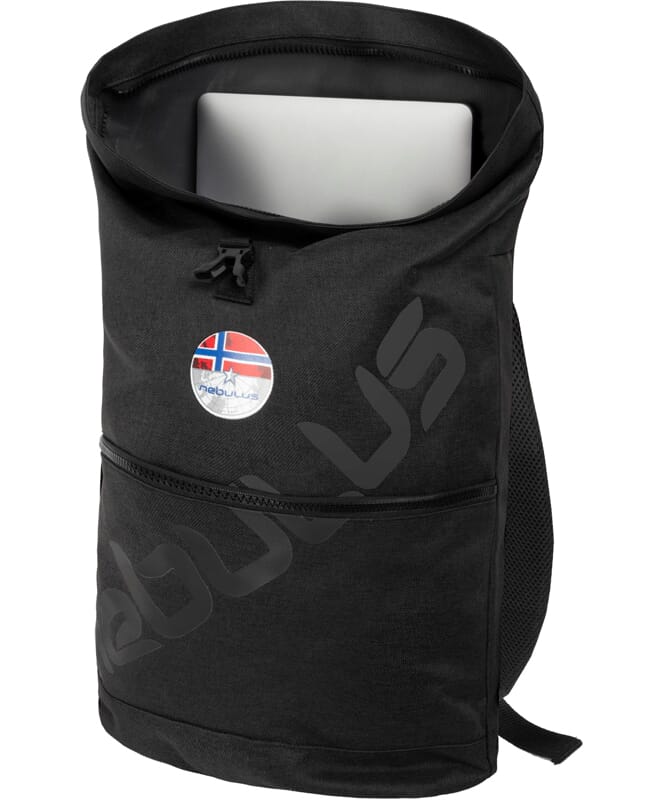 Stor ryggsäck för livsstil - väska COLUMBUS schwarz-schwar