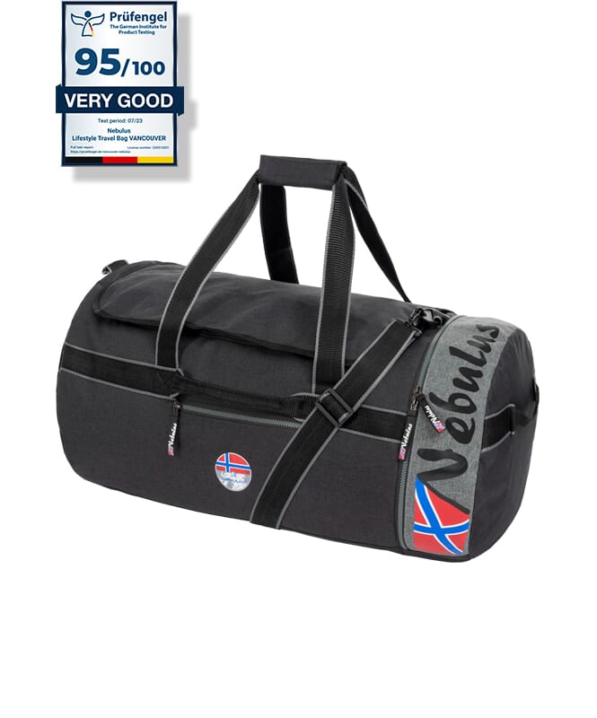 Borsa da viaggio grande Lifestyle  VANCOUVER schwarz-grau