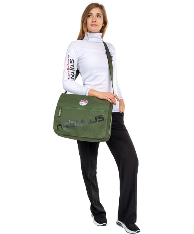 Messenger bag, shoulder bag  MARRYLAND oliv-schwarz