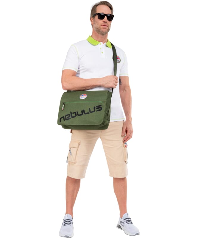Messenger bag, shoulder bag  MARRYLAND oliv-schwarz