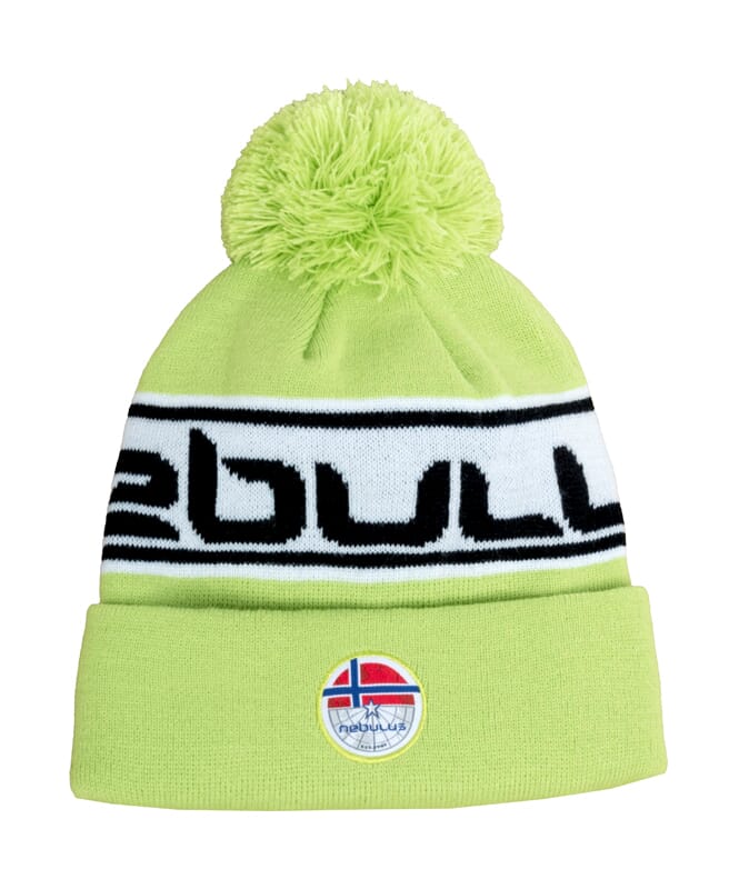 Mössa med bobble BLAKE lime