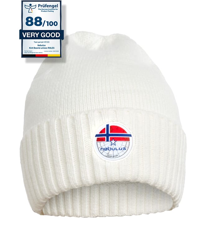 Knitted cap RULES offwhite