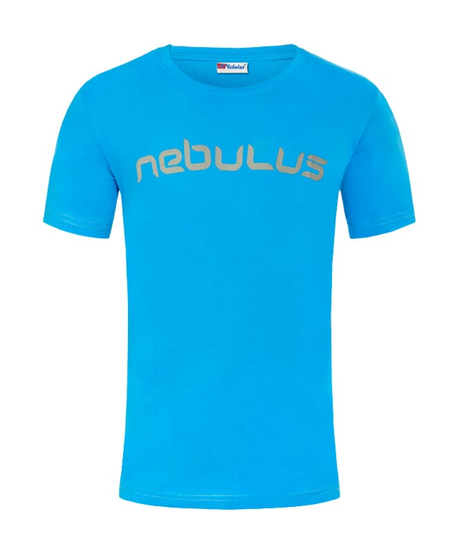 T-Shirt LEOS Homme skyblue-grau