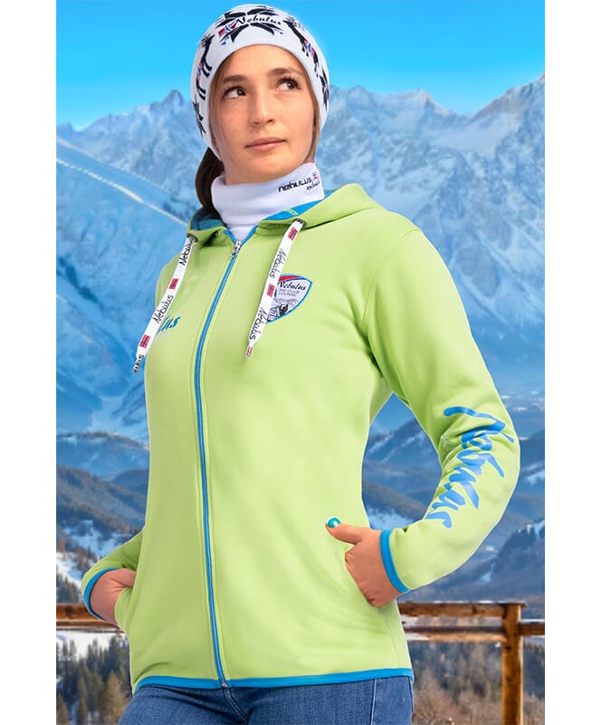 Sweatjacket CLUBLOUNGE Women lime