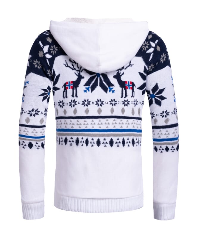 Veste norvégienne Hoody NORON Homme offwhite-navy