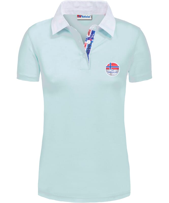 Maglia a polo REBOUND Donna icy_morn-weiß