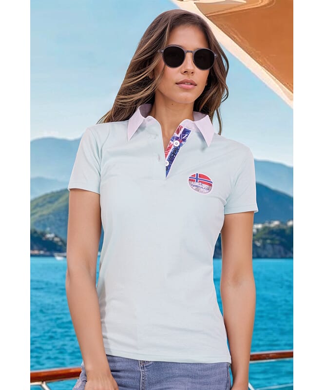 Polo REBOUND Femme icy_morn-weiß