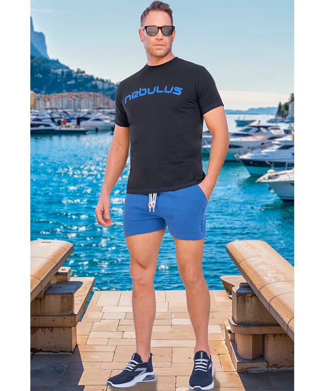 Shorts TAMINI Signori türkis-kobalt