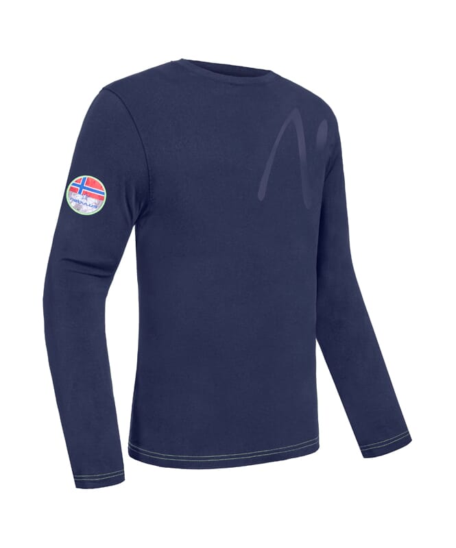 Maglia a maniche lunghe CHOP Signori navy-lime