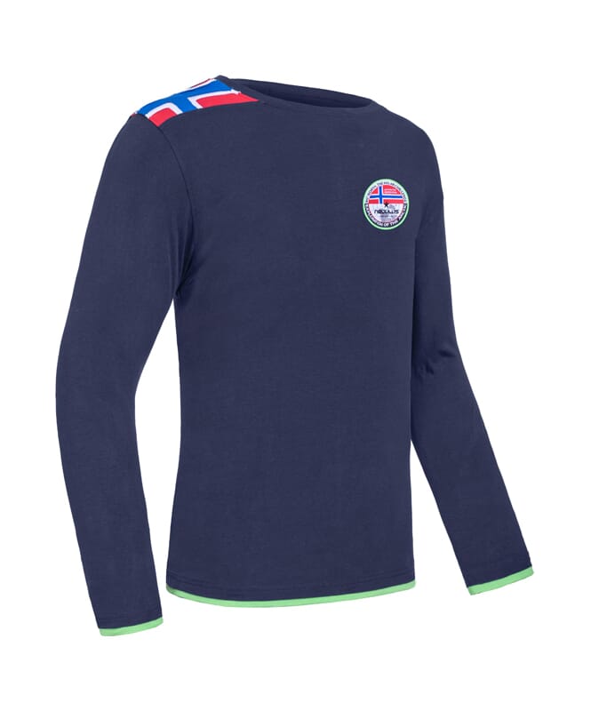 T-shirt à manches longues FREEKY Homme navy-lime