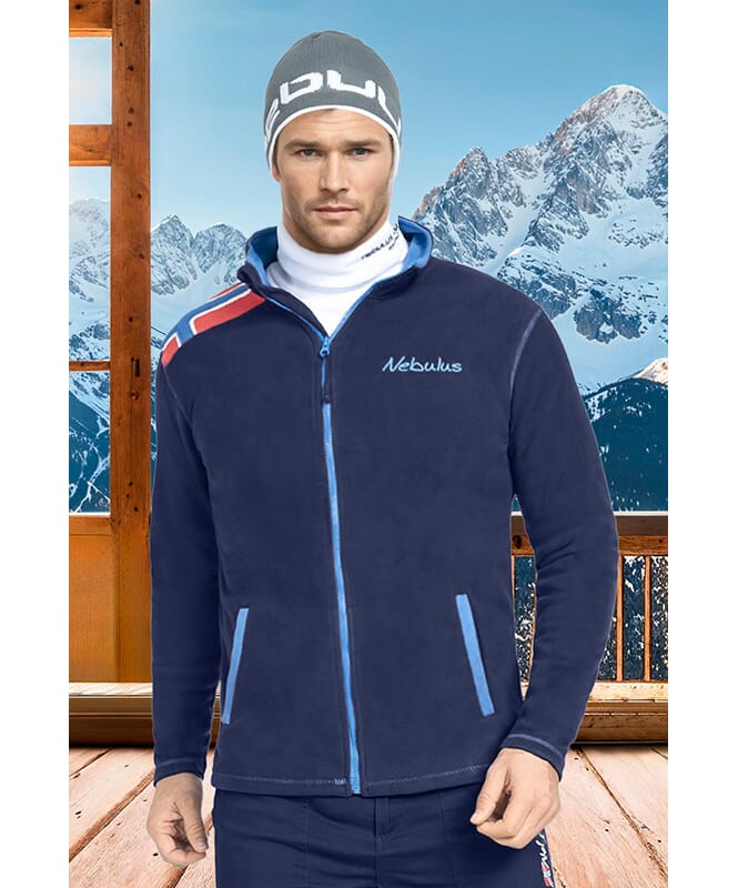 Veste polaire CHALSEA Homme navy-kobalt