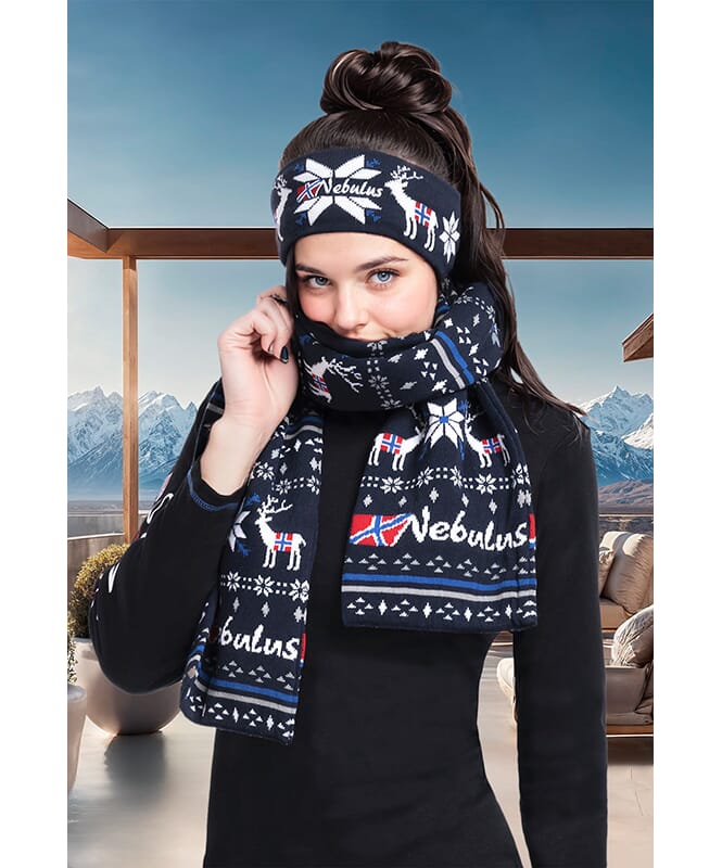 Noorse Hoofdband BORDY Unisex navy