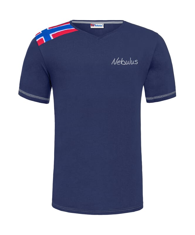T-Shirt READY Herren navy-grau