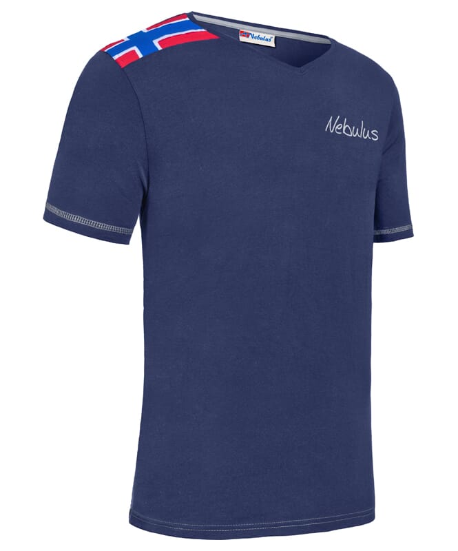 T-Shirt READY Herren navy-grau