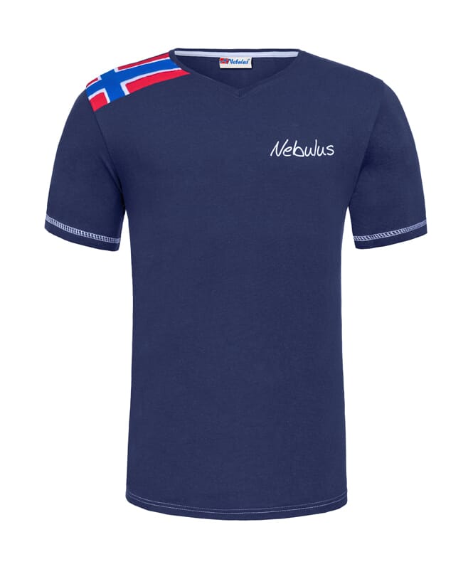 T-shirt READY Herr navy-weiß