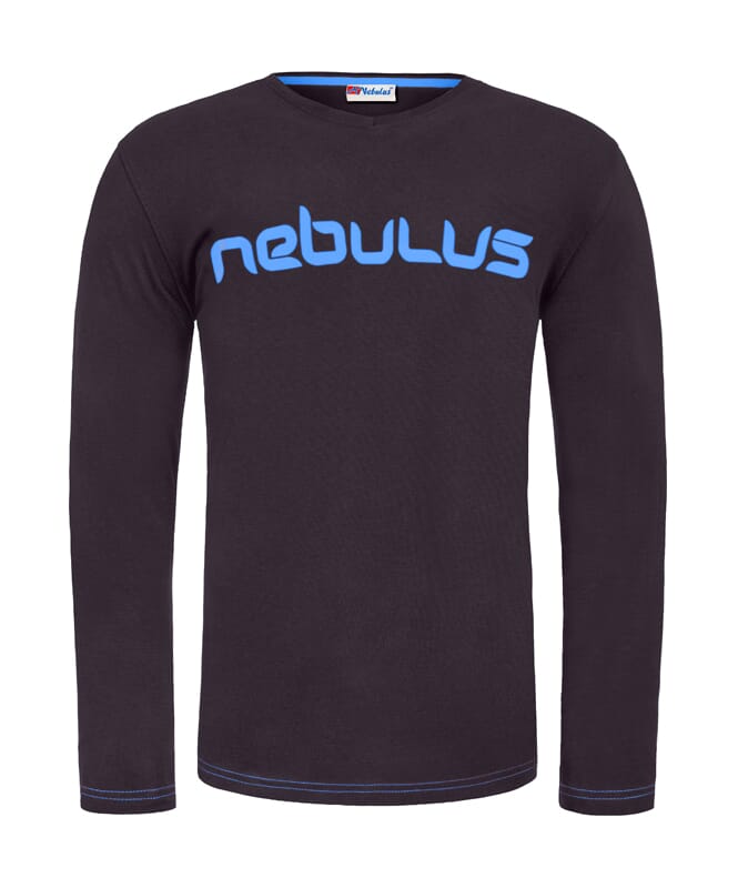 Longsleeve SALOS Men schwarz-kobalt